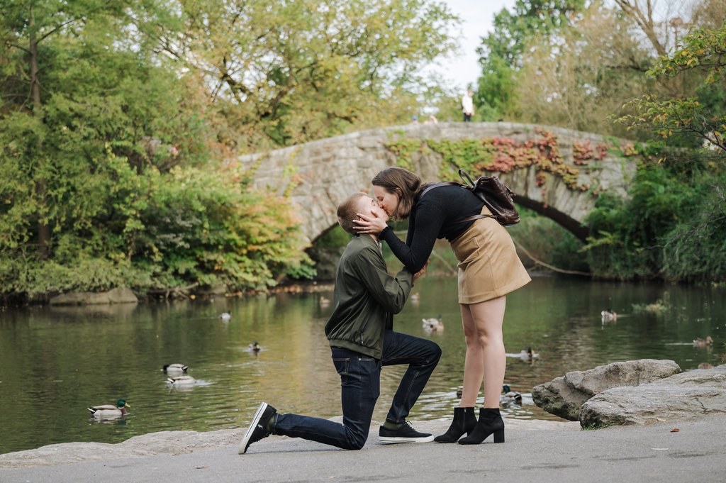 Monika in New York City: Proposal / Engagement Photography