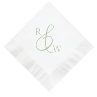 Monogrammed Wedding Napkins