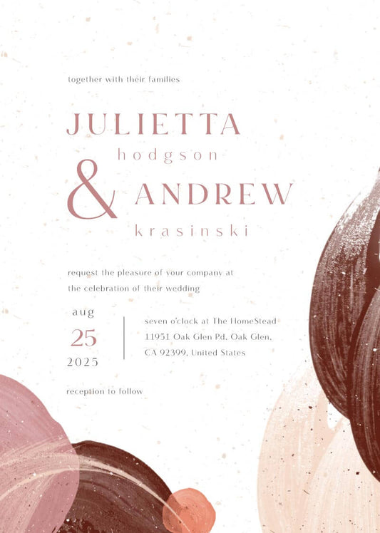 Neapolitan Wedding Invitations by Joy