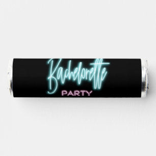 Neon Bachelorette Party Favors Candy Breath Mints