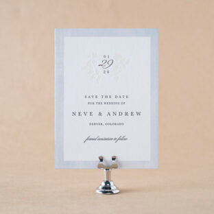 Neve Save the Date Wedding Invitation Suite