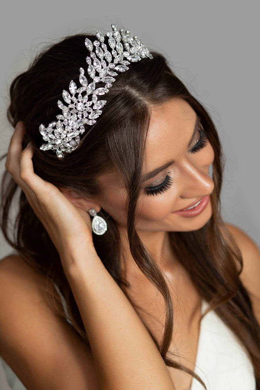 Coco Swarovski Hair Comb, Swarovski Headpiece