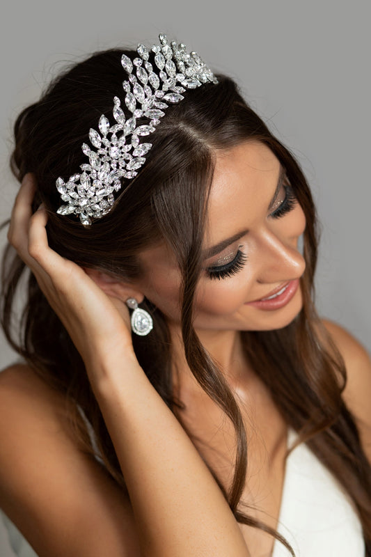 Coco Swarovski Hair Comb, Swarovski Headpiece