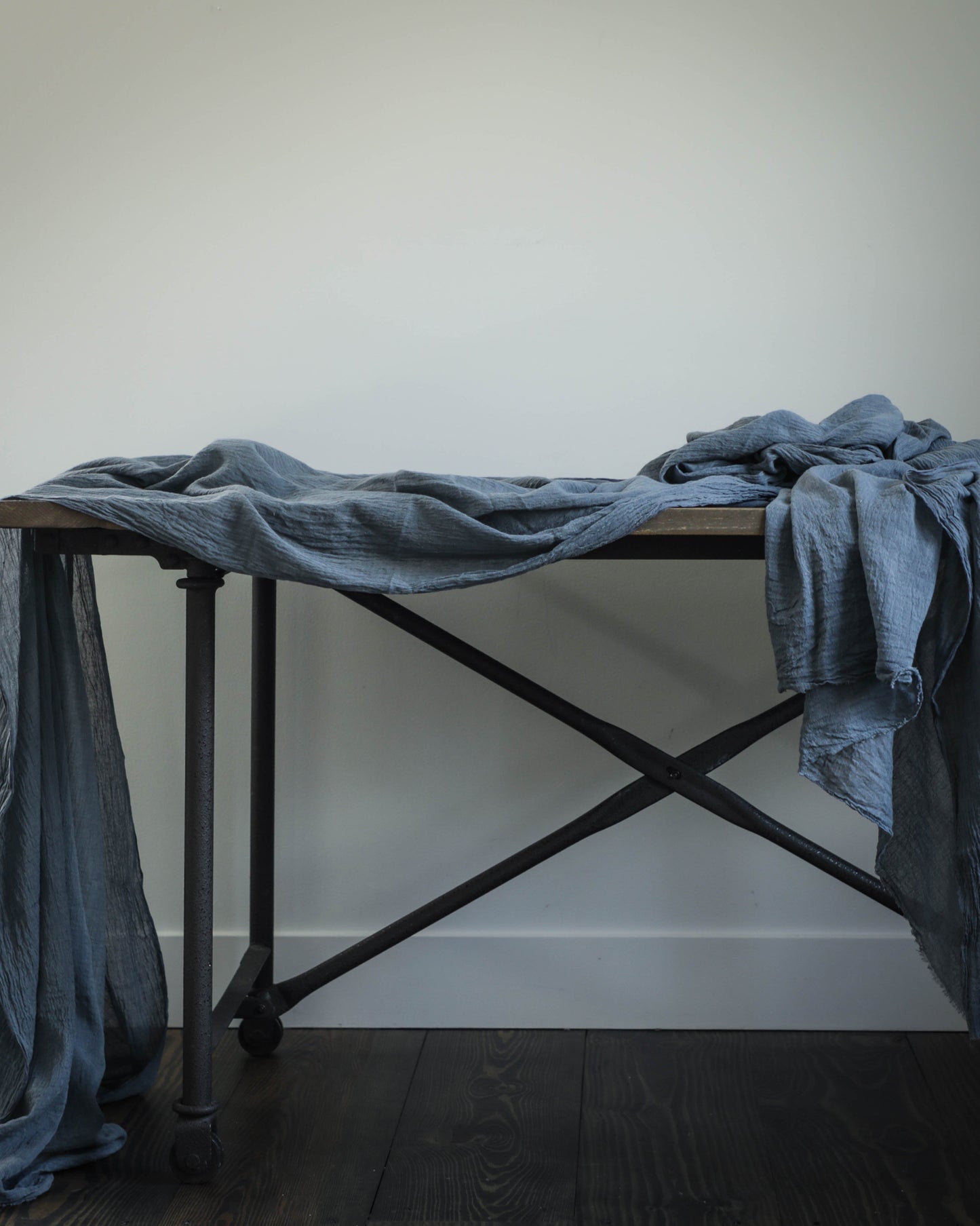 Blue Slate Table Cover {Tight Weave}
