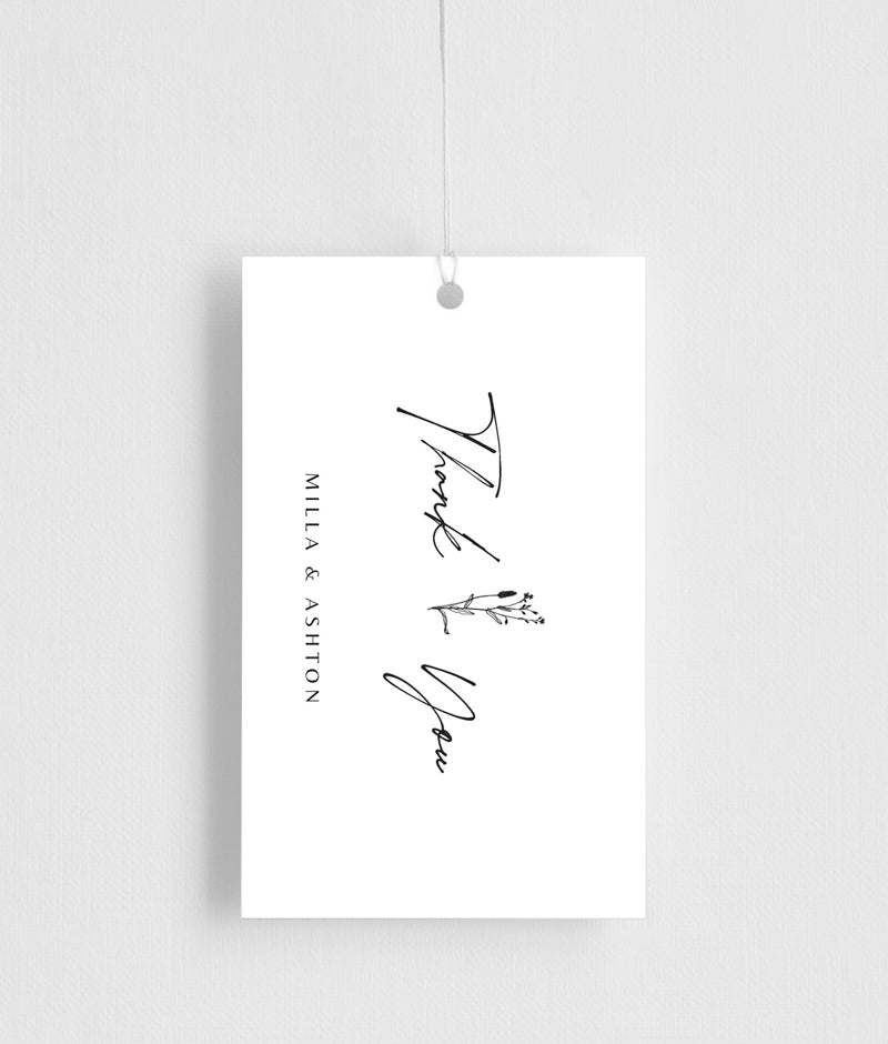 Night Bloom Favor Tag by Shab M.