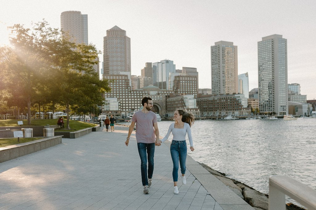 Nina in Boston: Proposal / Engagement Photography