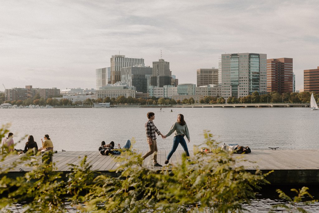 Nina in Boston: Proposal / Engagement Photography