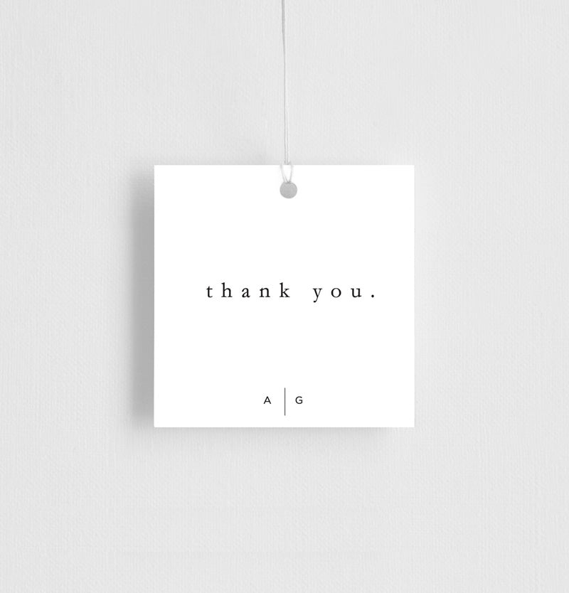 Nouveau Favor Tag by Shab M.