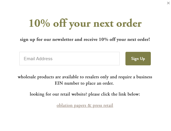 Handmade Paper - 10% OFF UPON SIGN UP