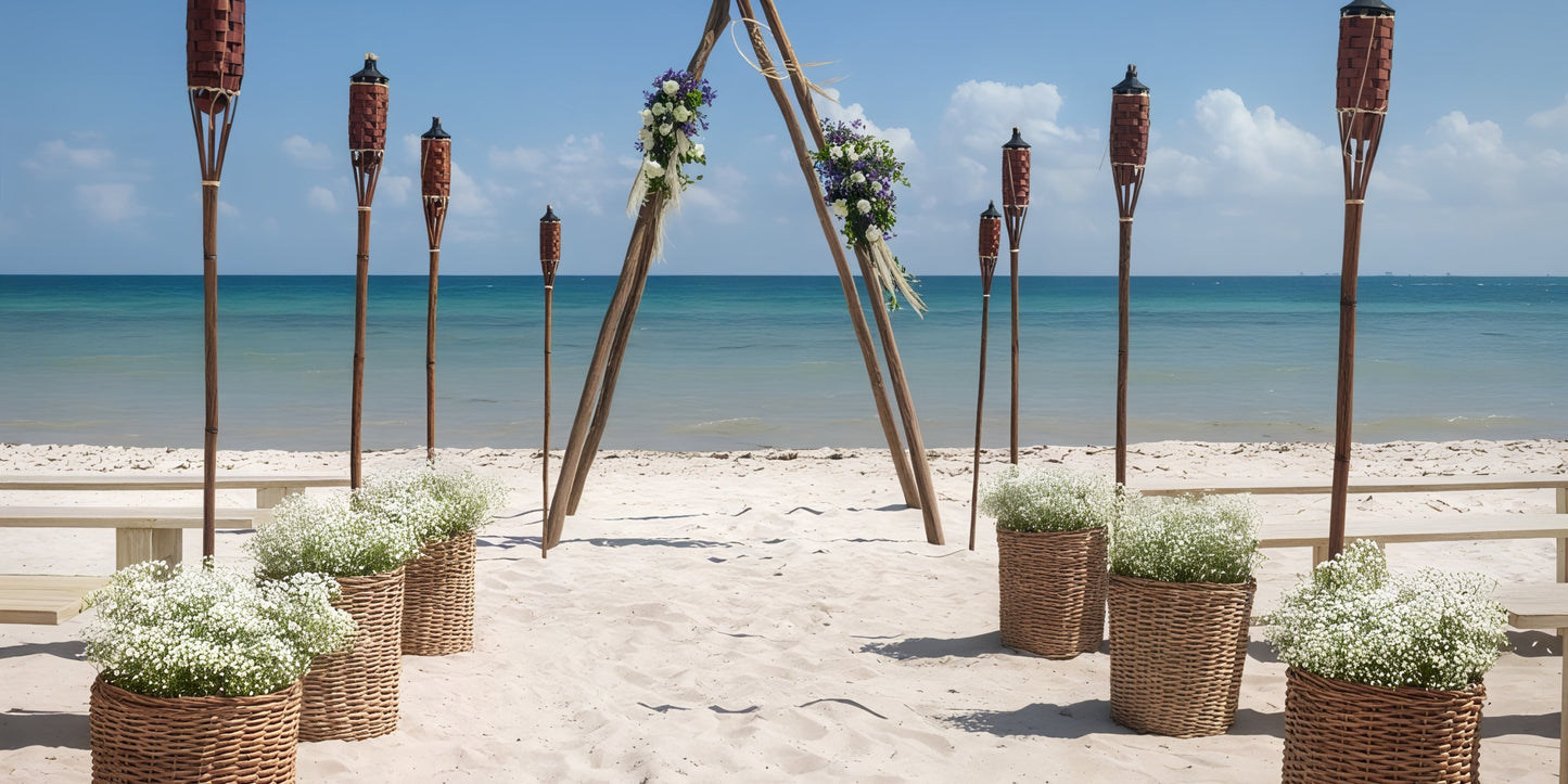 Ocean Blue and Sand Destination Wedding Package