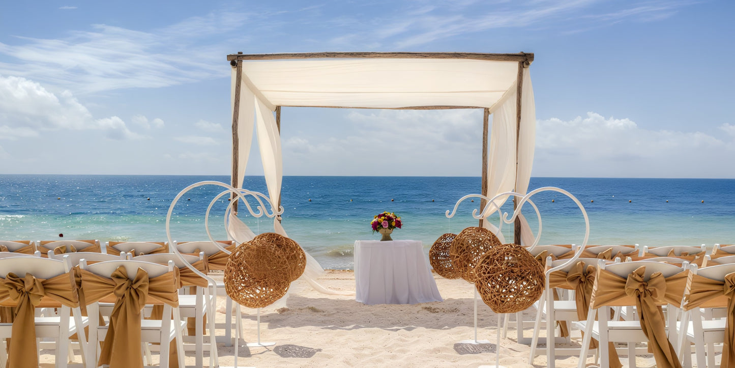 Ocean Coral and Turquesa Destination Wedding Package