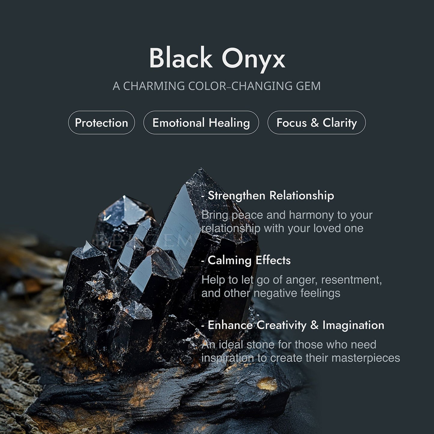 1.25ct Pear Cut Natural Black Onyx Nature Inspired Bridal Set Black Gold Leaf Wedding Ring