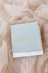 Love Card - Grey Invitation