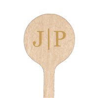 Modern Monogram Drink Stir Stick