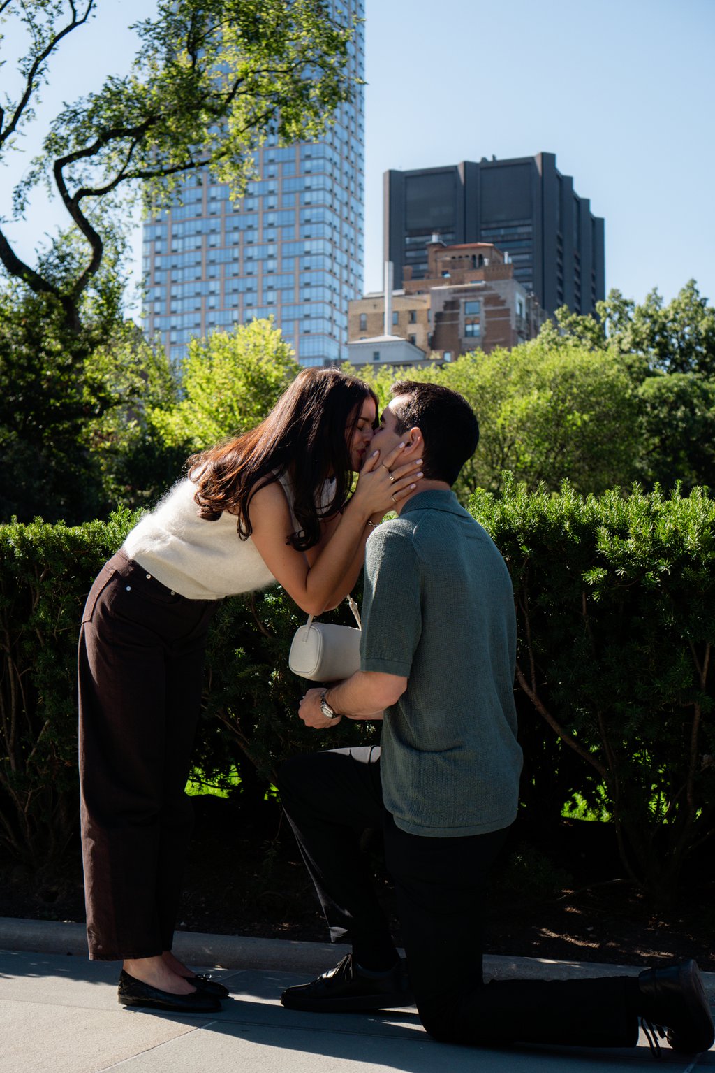 Ozum in New York City: Proposal / Engagement Photography