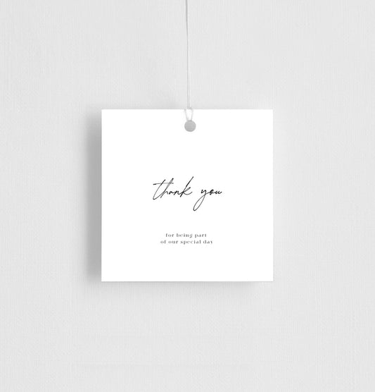 Pearl Favor Tag by Shab M.