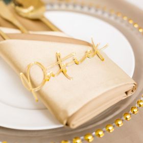 Clear Acrylic Wedding Table Sign - Welcome to Our Wedding