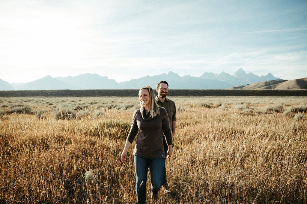 Peter in Jackson Hole: Proposal / Engagement Photography