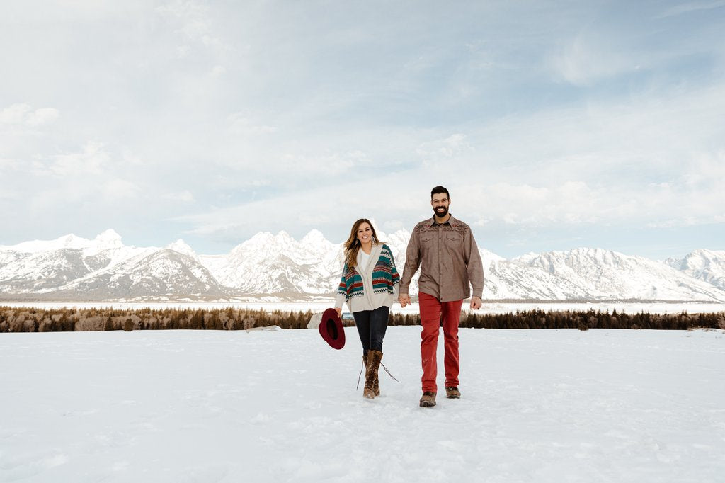 Peter in Jackson Hole: Proposal / Engagement Photography