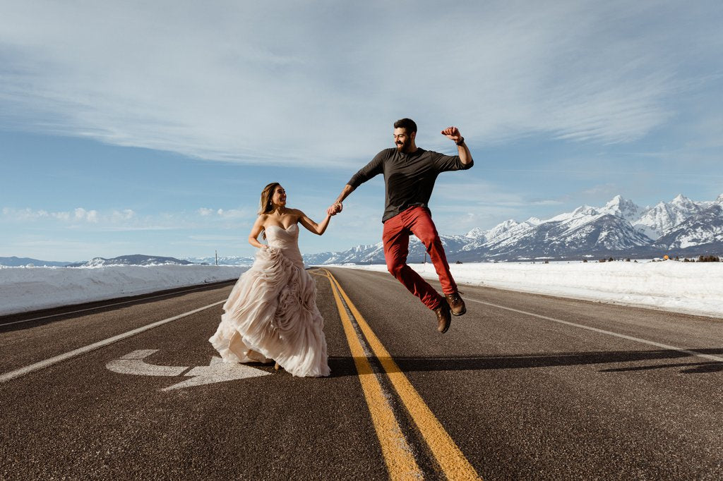 Peter in Jackson Hole: Proposal / Engagement Photography