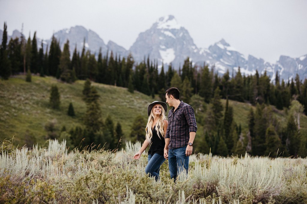 Peter in Jackson Hole: Proposal / Engagement Photography