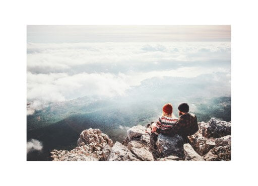 Classic Postcard Wedding Invitations by Stella M.