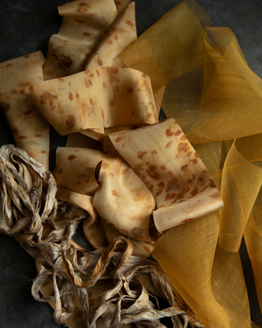 Golden-Ochre Hues Ribbon Bundle / Limited Edition