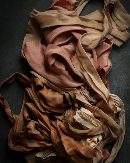 Coral Hues Ribbon Bundle