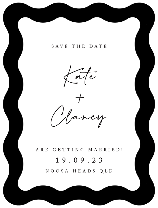 River Save The Date Cards by Shab M.