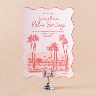 Rosalie Save the Date Wedding Invitation Suite