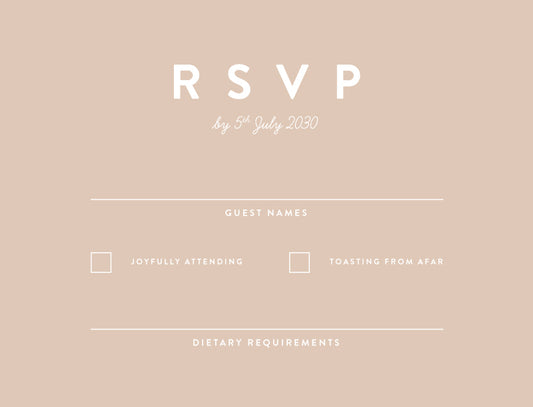 Leif RSVP Cards by Anna D.