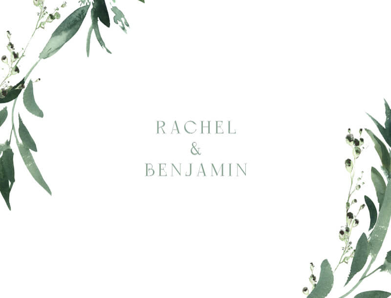 Love And Leaves RSVP Cards by Joy