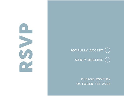 Clearview RSVP Cards by Amber B.