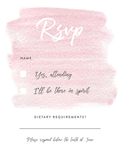 Hens Party RSVP Cards by Amelia S.