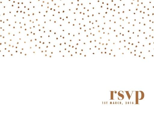 Minimalist Spot RSVP Cards by Haley J.