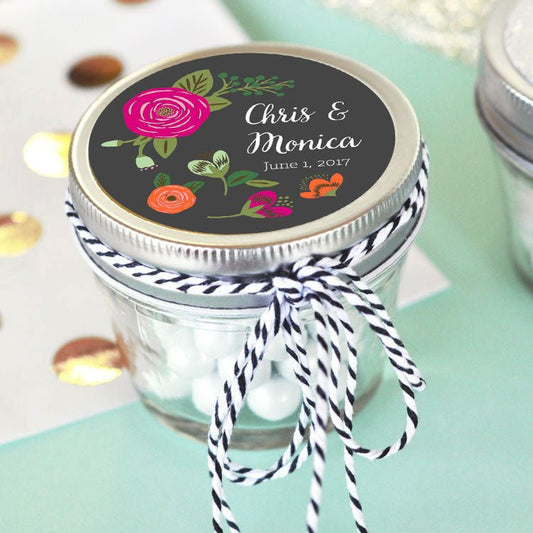 Rustic Mason Jar Favors