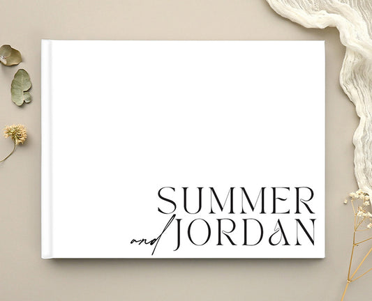 Sage Wedding Guest Book by Shab M.