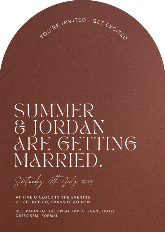 Sage Wedding Invitations by Shab M.