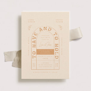 San Miguel Wedding Invitation