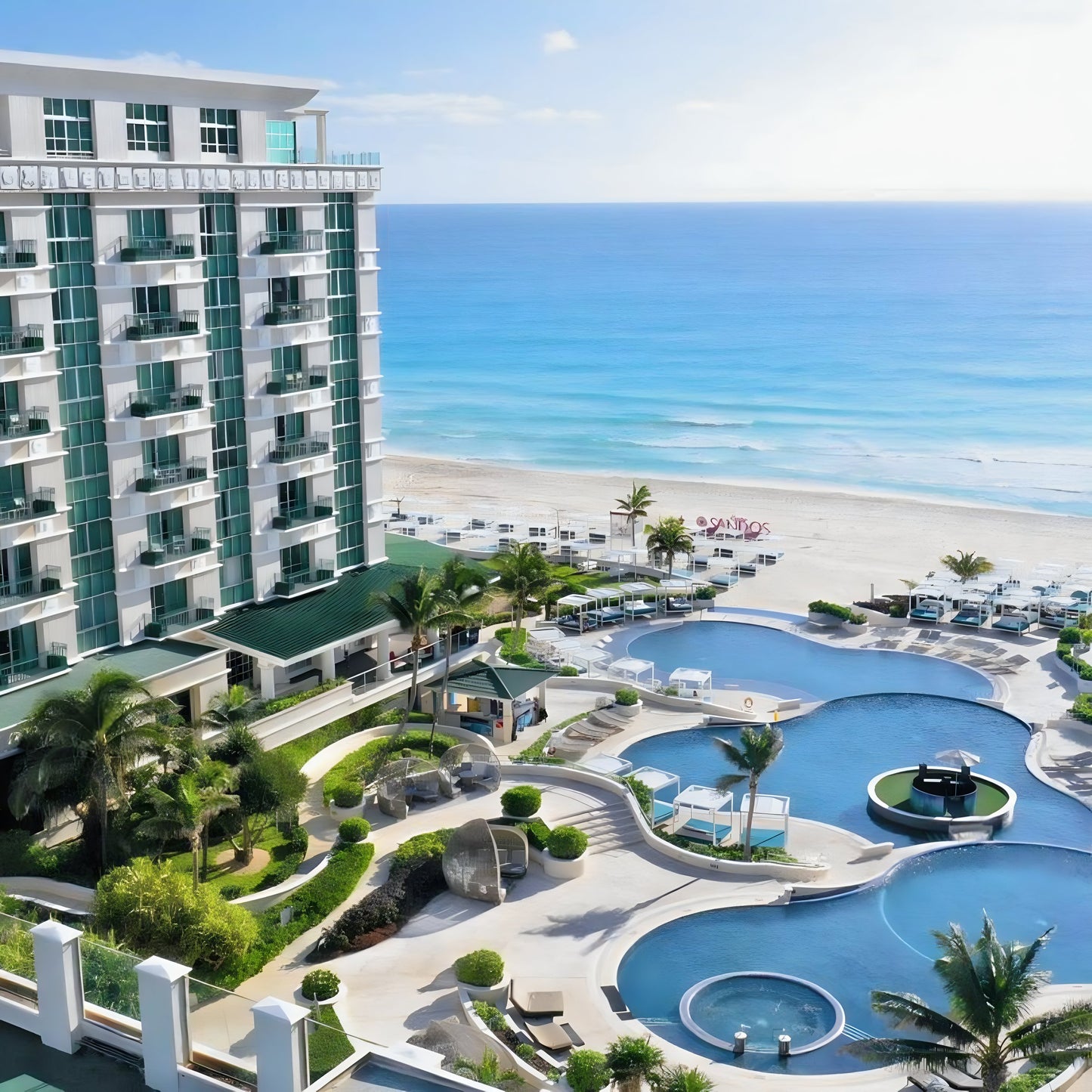 Sandos Cancun Lifestyle Resort Destination Wedding Package