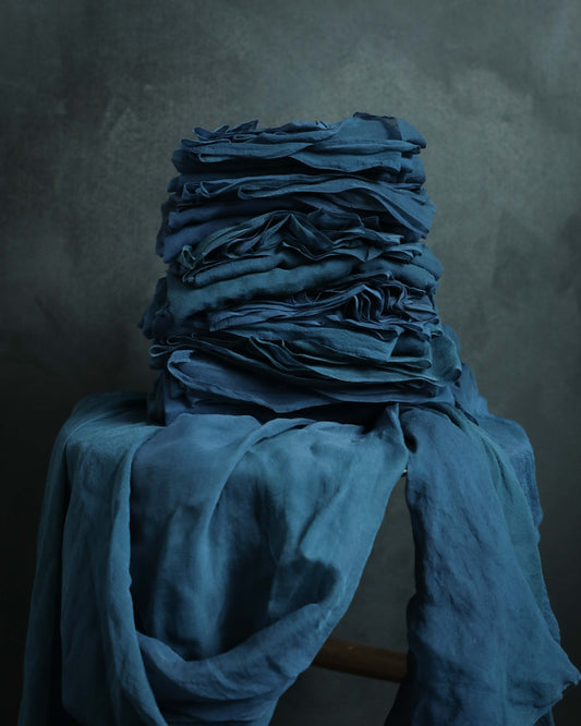 Sapphire {Sheer Silk Runner}