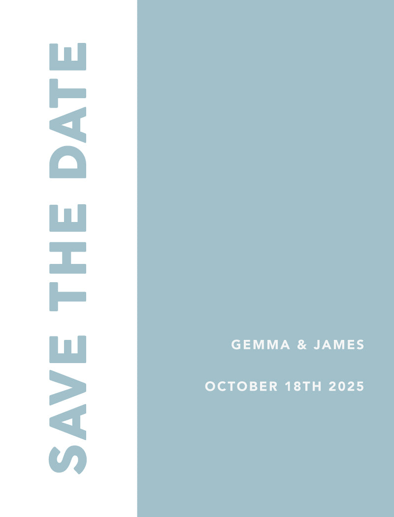 Clearview Save The Date Cards by Amber B.