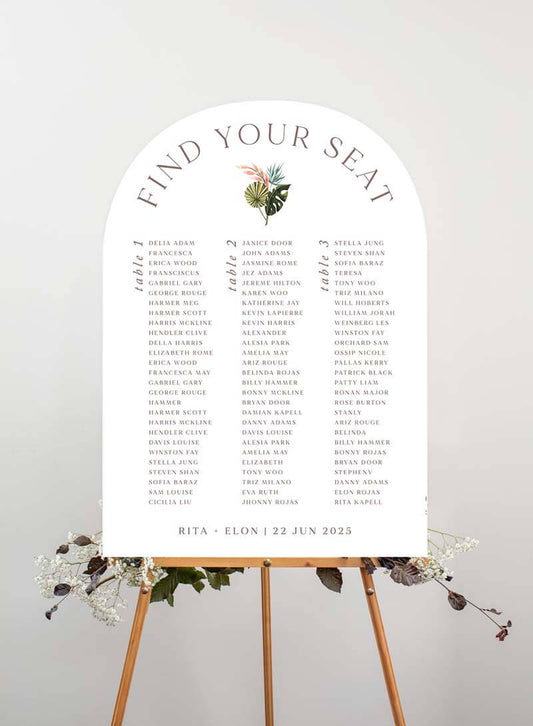 Island Breeze Seating Chart by Joy