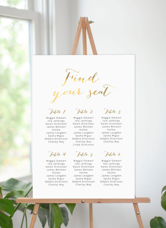 Goldie Dots Seating Chart by Inggrid H.