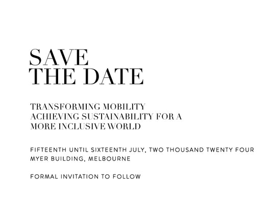Serif Stroke Save The Date Cards by Yunita Y.