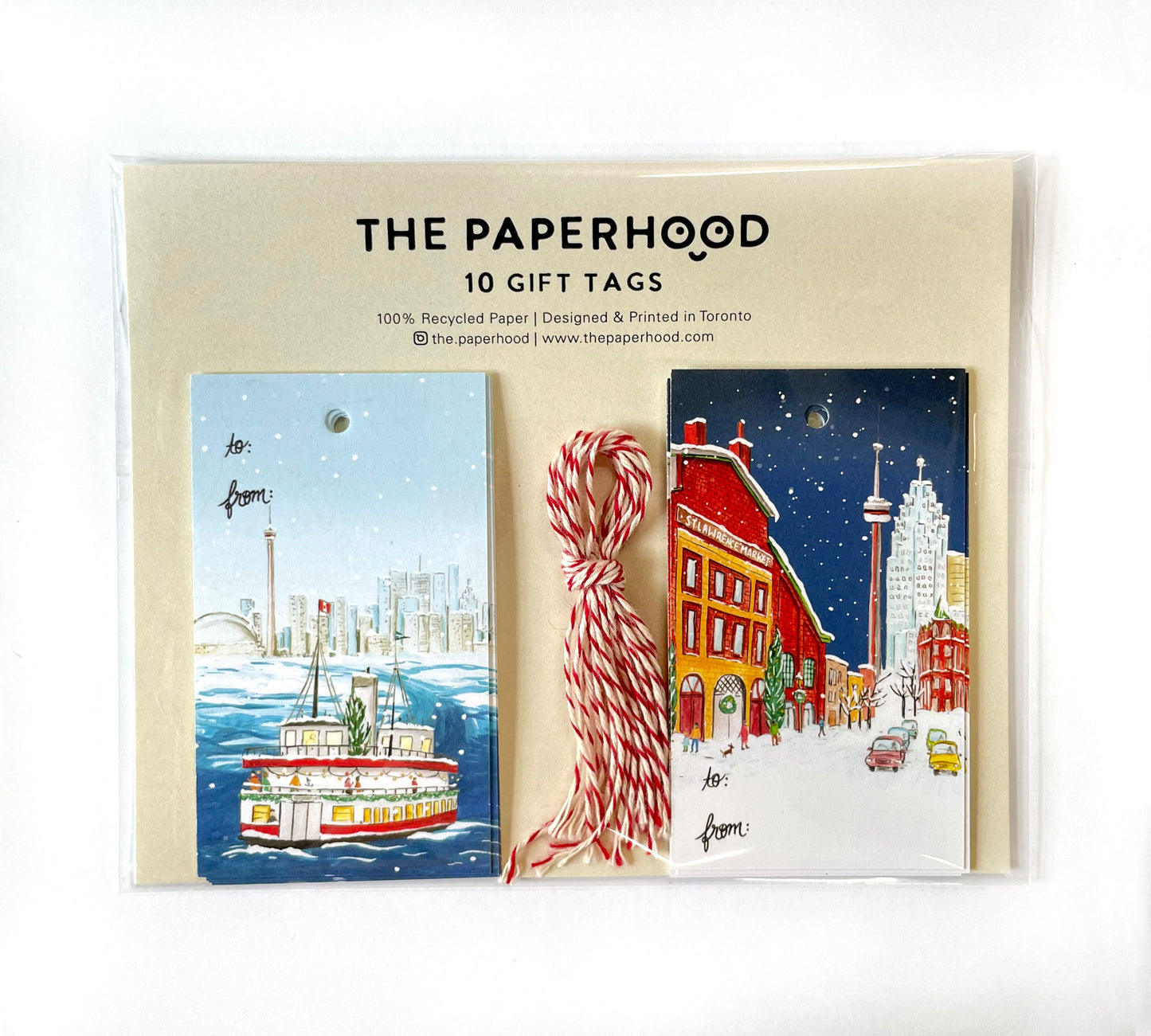 Gift Tags - Toronto St. Lawrence Market & Ferry