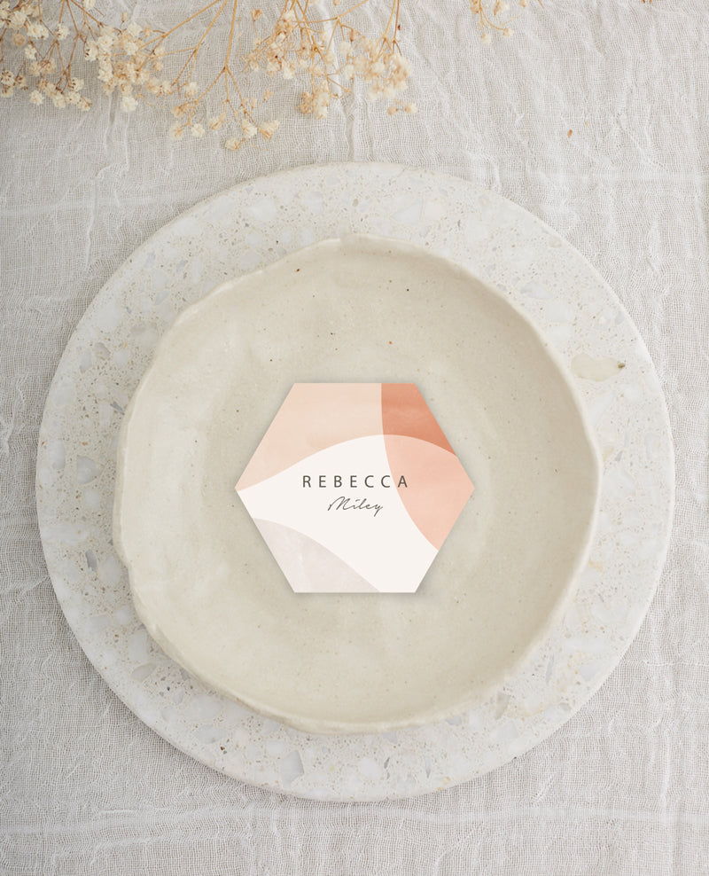 Shape Of LovePlace Cards by Daisy R.