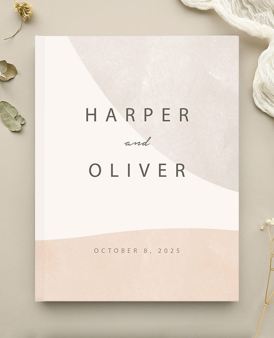 Shape Of Love Wedding Guest Book by Daisy R.