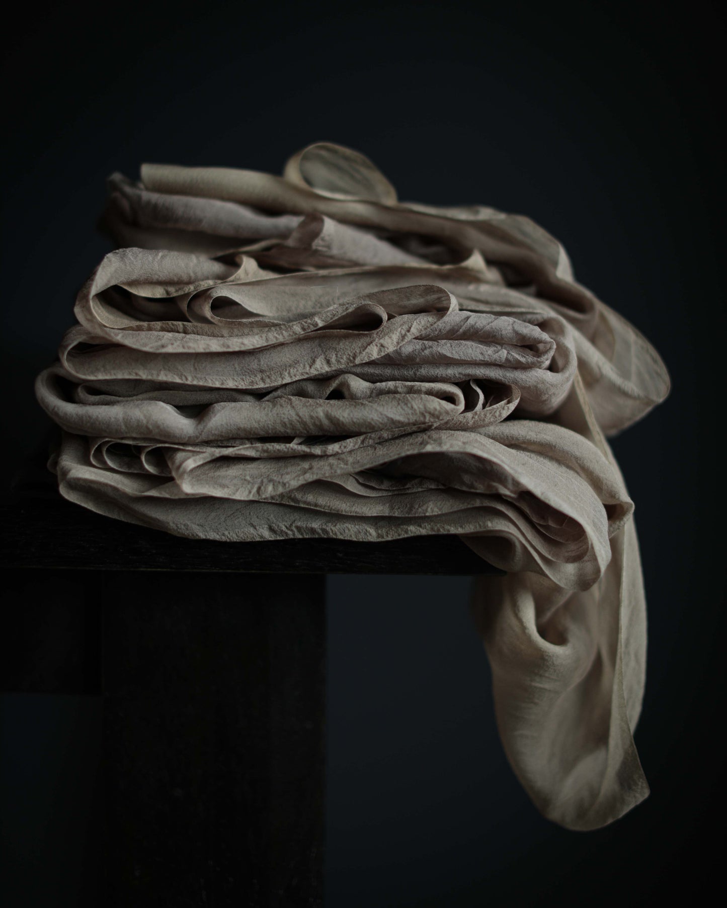 Taupe {Sheer Silk Runner}