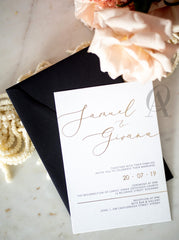 Gioanna & Samuel Invitation